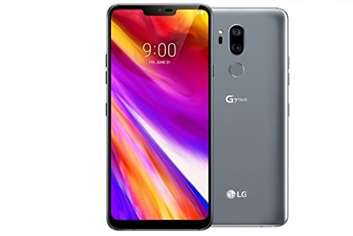 LG G7 ThinQ 64GB Smartphone (Unlocked, Platinum) - Click Image to Close